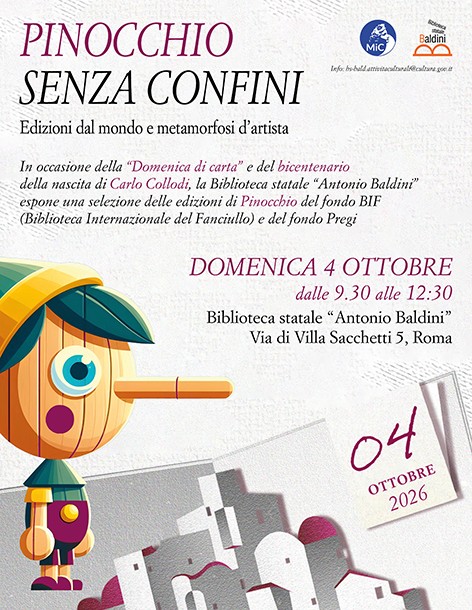 Domenica di Carta 2026: Pinocchio senza confini: Edizioni dal mondo e metamorfosi d’artista